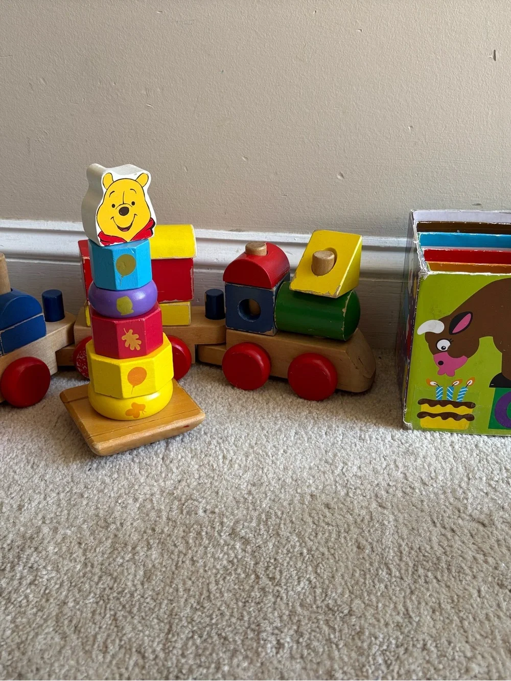 Melissa and Doug stacking and learning toy lot